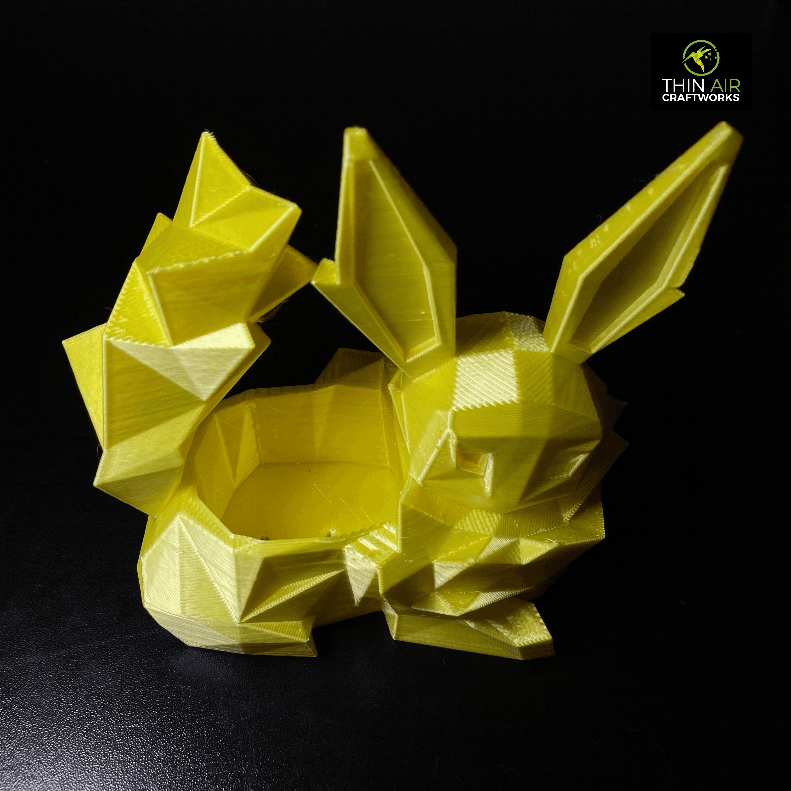 Low Poly Jolteon Planter 3d model