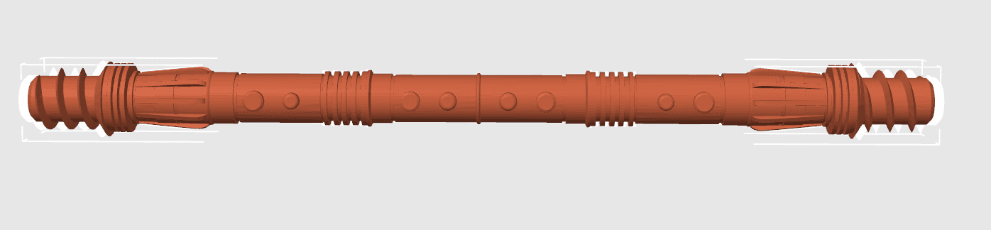 Darth Maul Noodle Saber 3d model