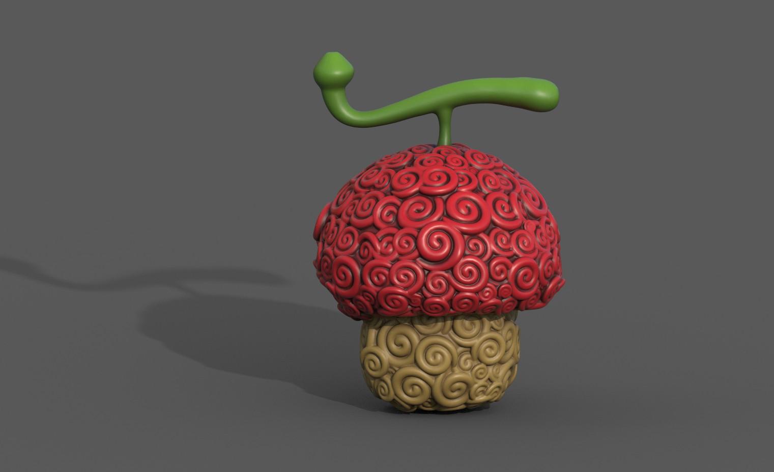 Hito Hito Devil Fruit 3d model