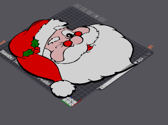 Christmas Pack: Santa Claus V 3d model