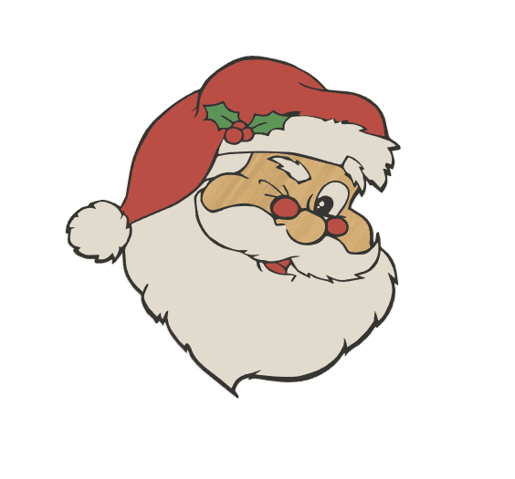 Christmas Pack: Santa Claus V 3d model