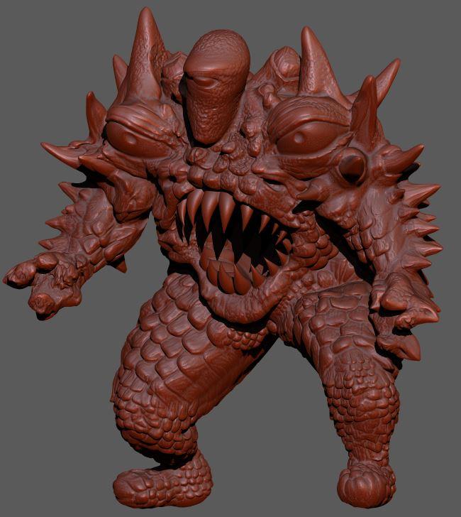 Halloween Demon 3d model