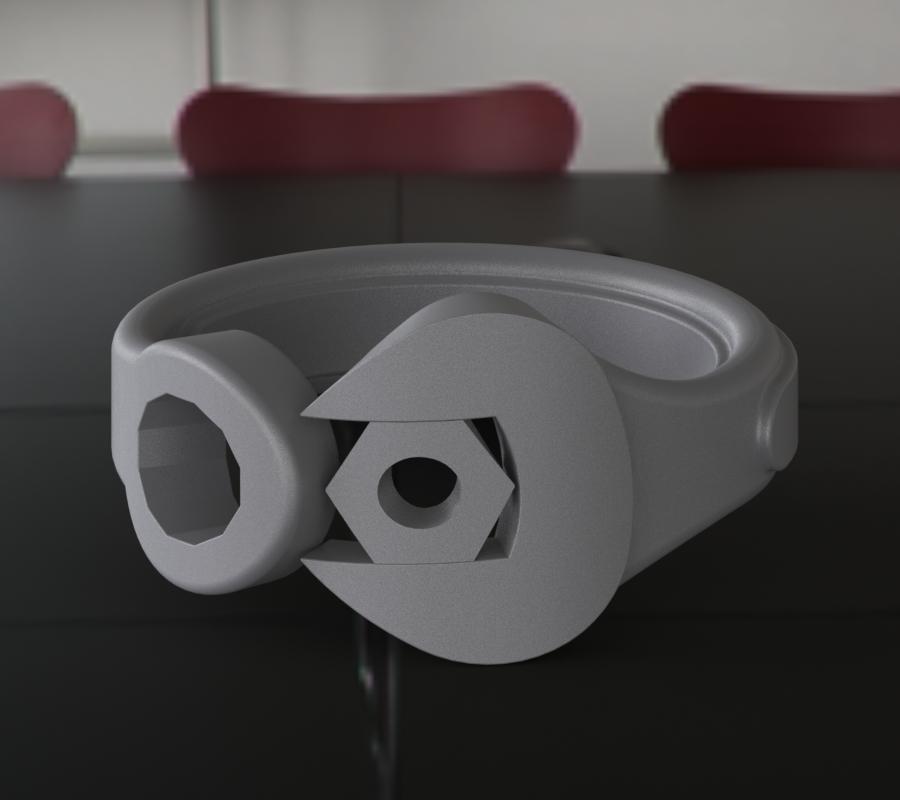 Wrench Ring 2 3d model