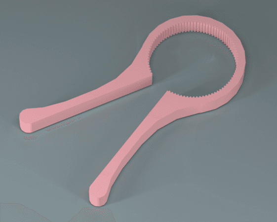 Cap opener 3d model