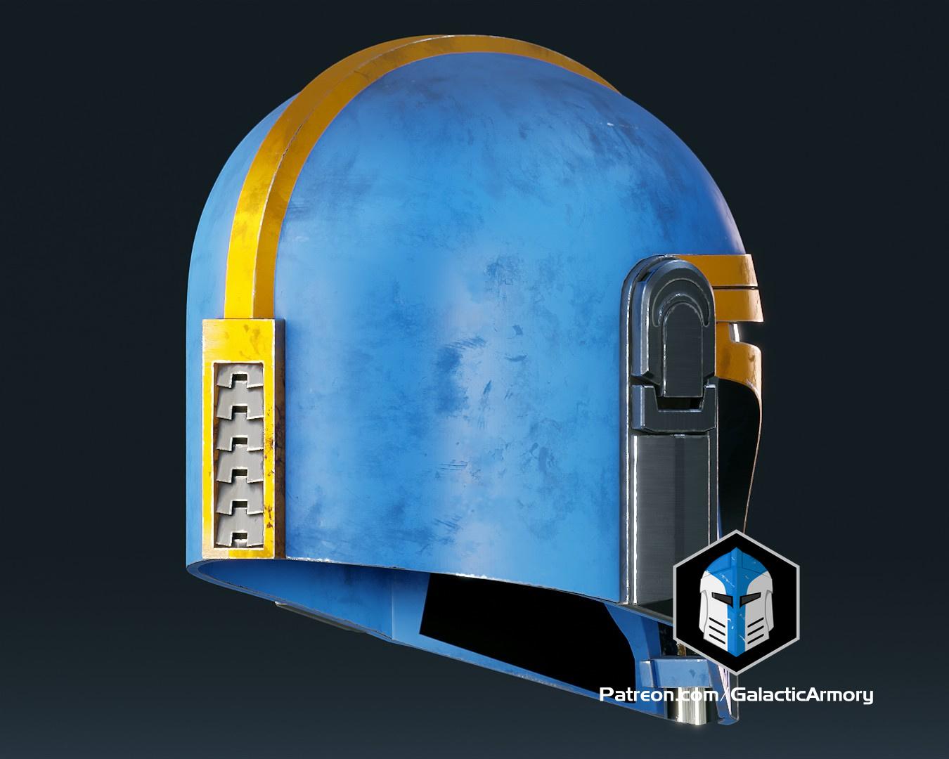 Aran Tal Mandalorian Helmet - 3D Print Files 3d model