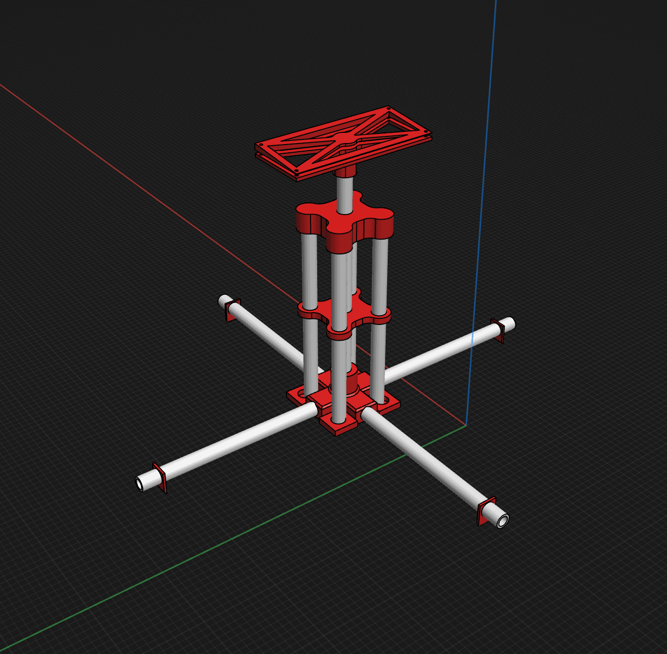  Outdoor PVC Projector Mount 3d model