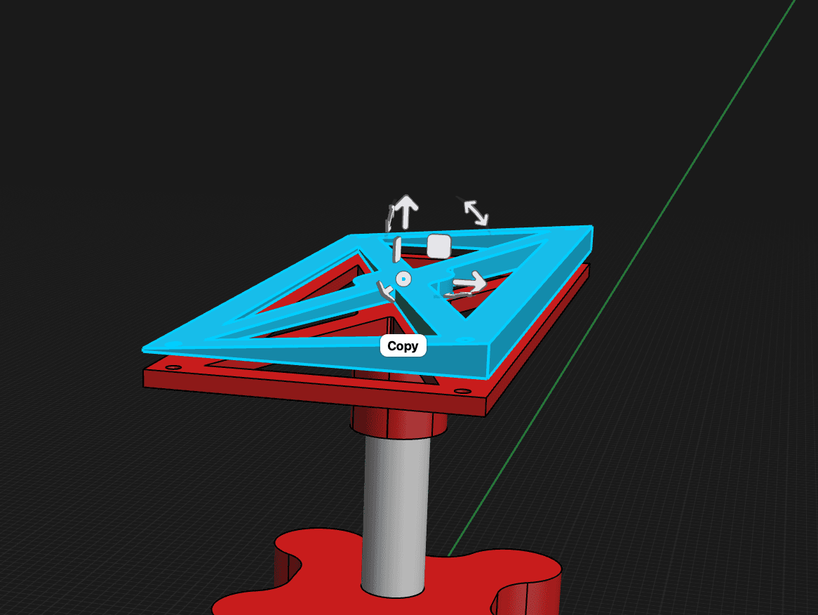  Outdoor PVC Projector Mount 3d model