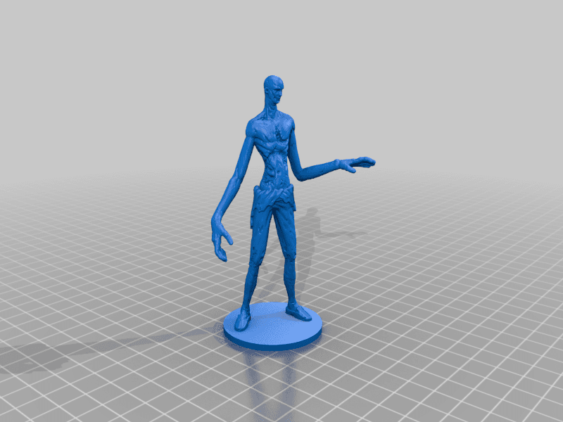 Long Zombie 3d model