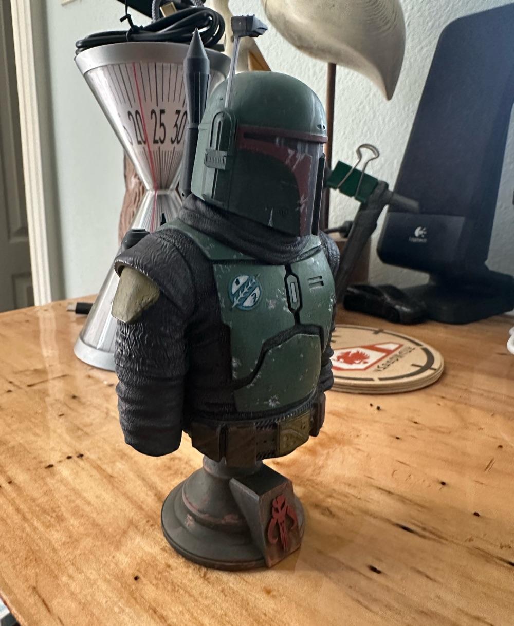 Boba Fett Bust (Pre-Supported) 3d model