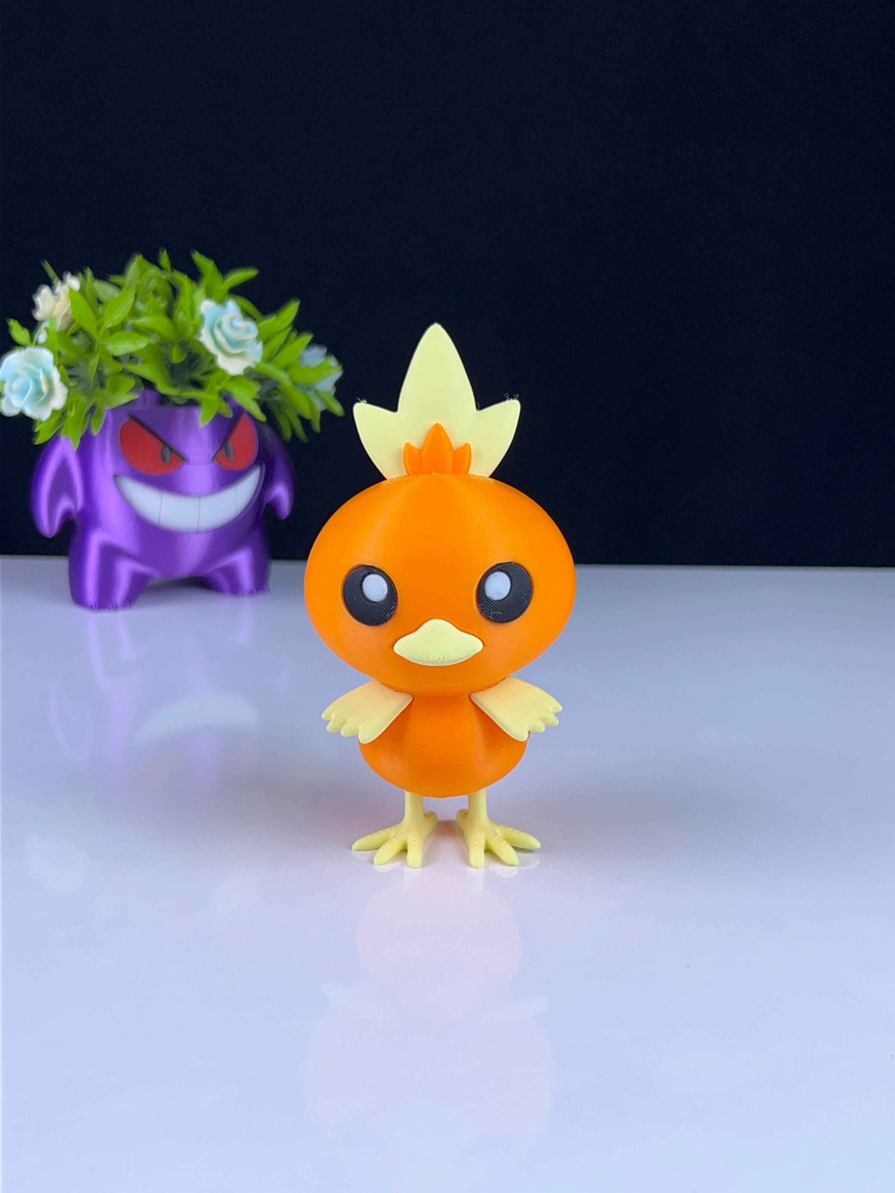 Torchic Pokemon - Multipart 3d model