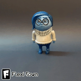 Flexi Print-in-Place Sadness  3d model