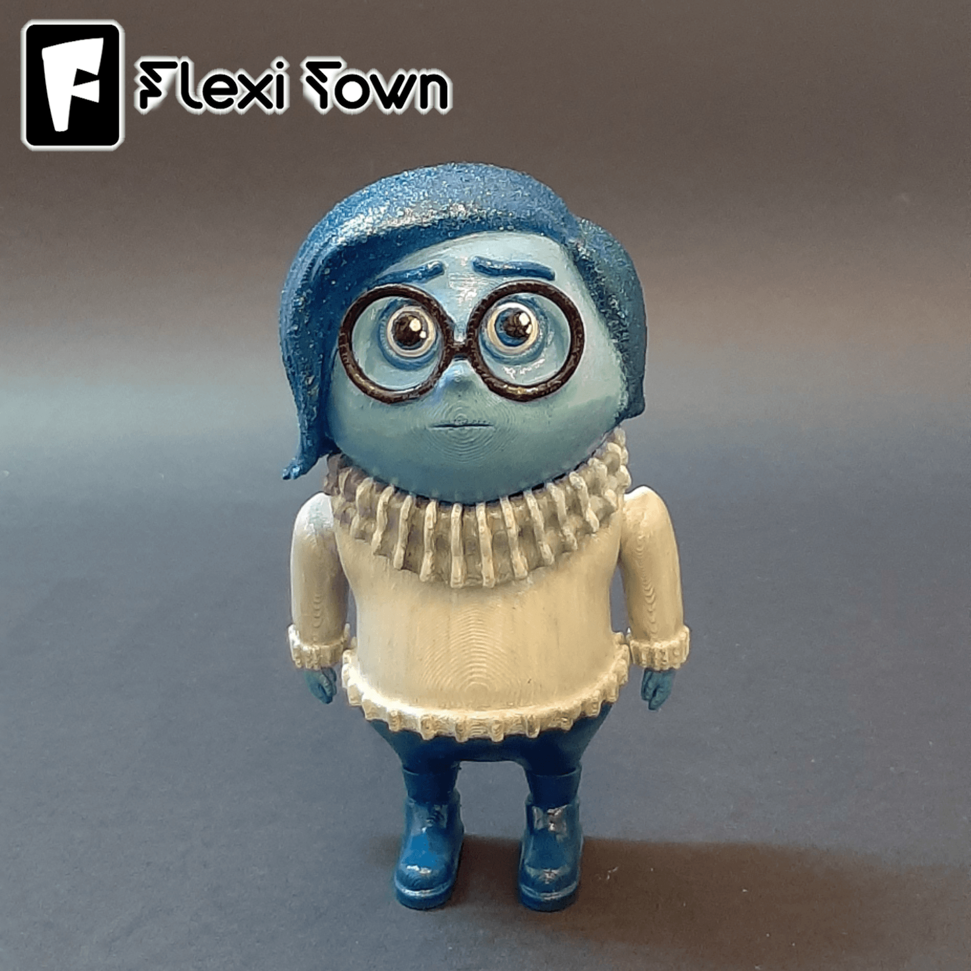 Flexi Print-in-Place Sadness  3d model