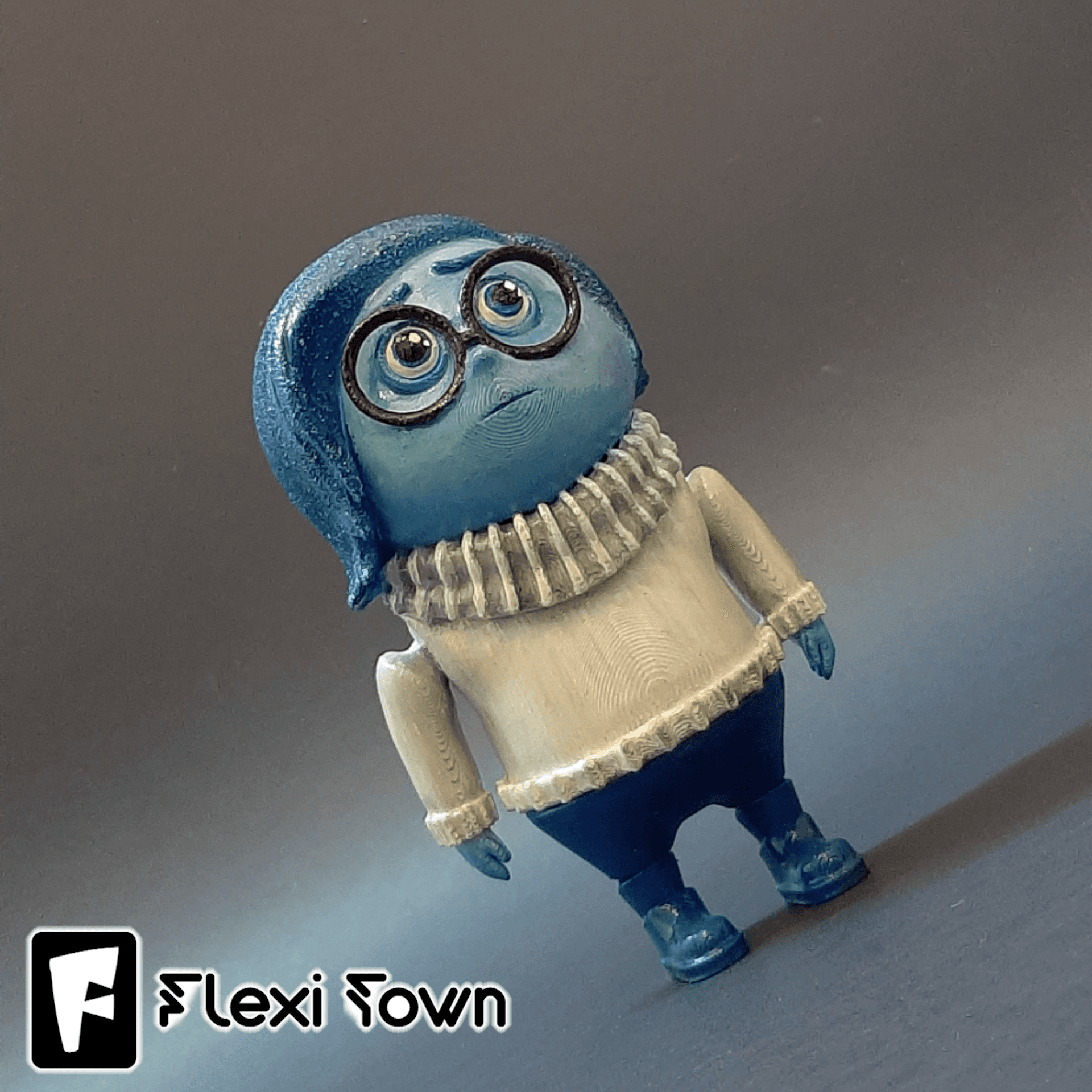 Flexi Print-in-Place Sadness  3d model