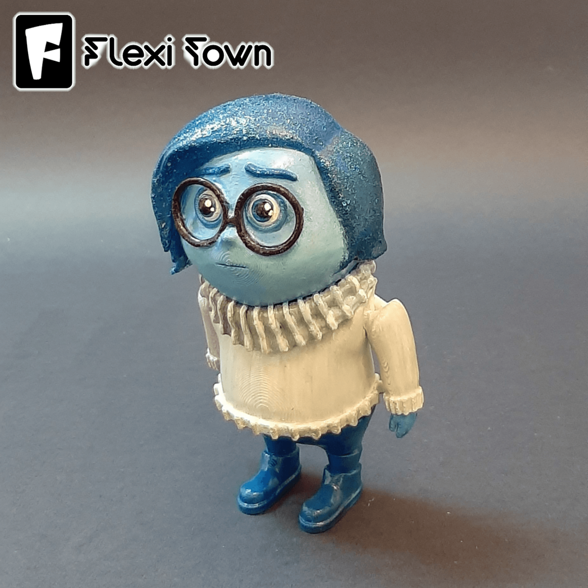 Flexi Print-in-Place Sadness  3d model