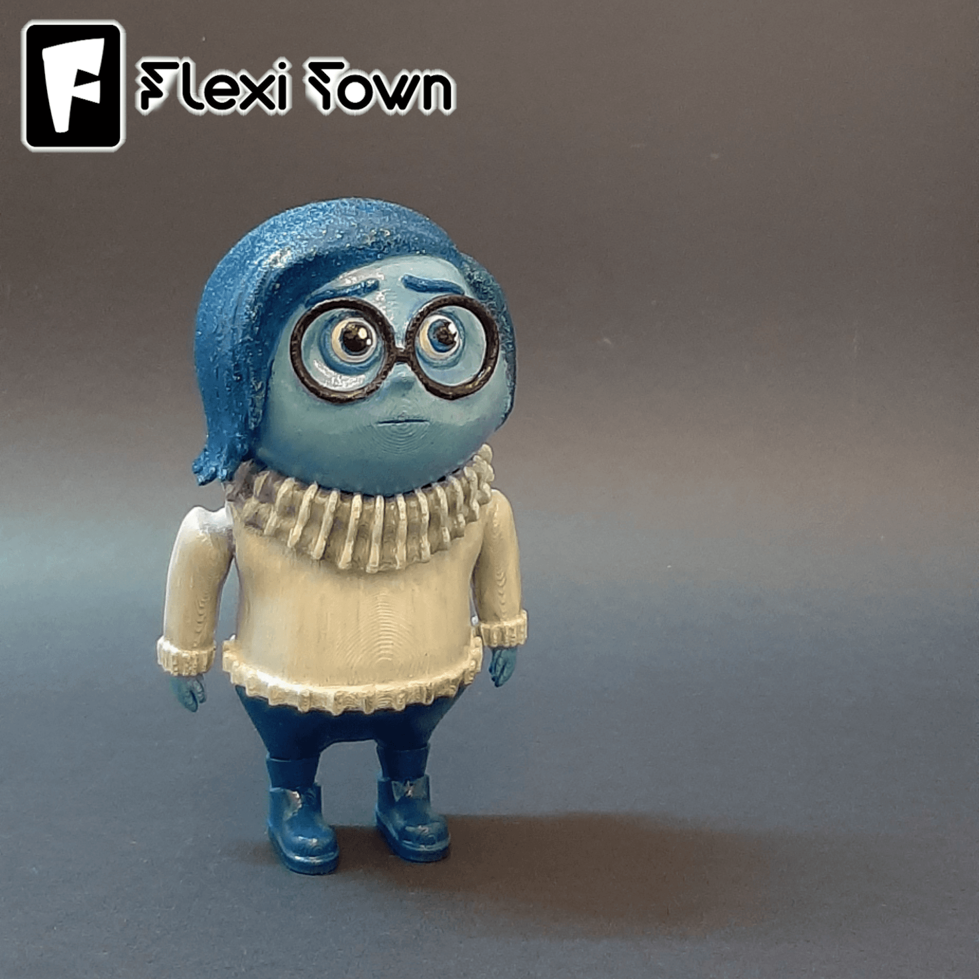 Flexi Print-in-Place Sadness  3d model