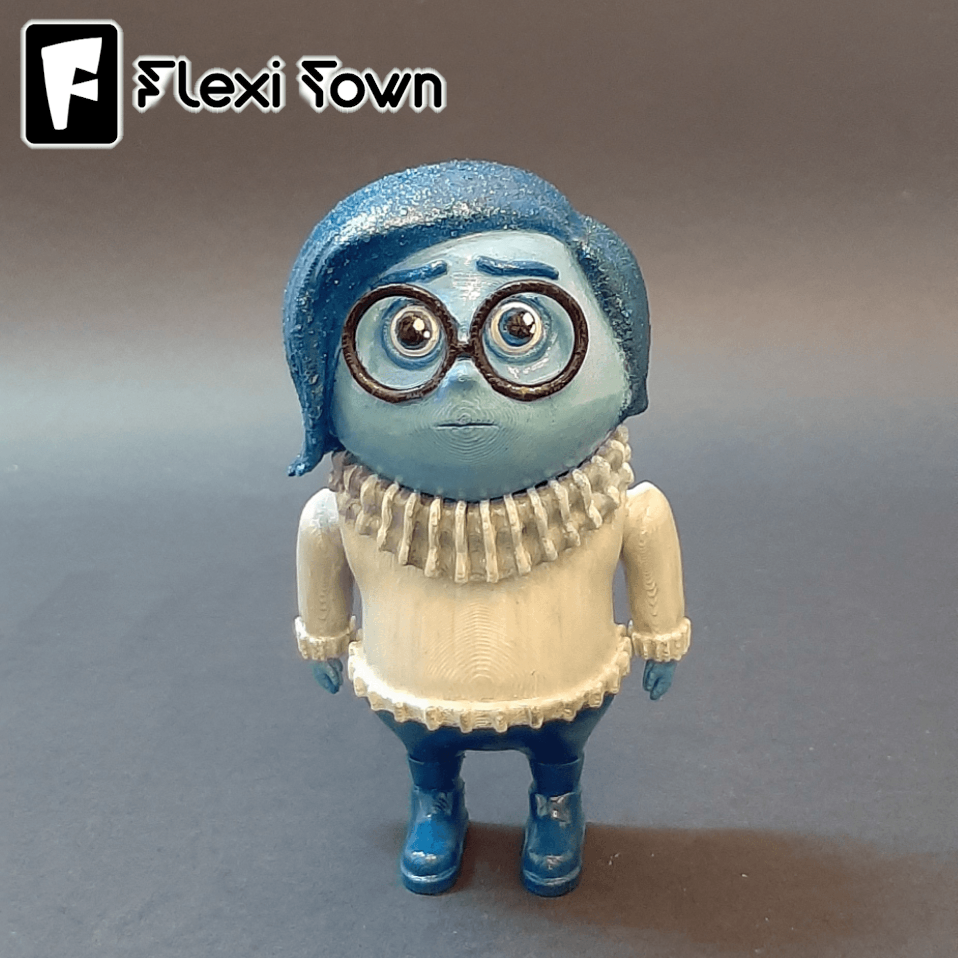 Flexi Print-in-Place Sadness  3d model