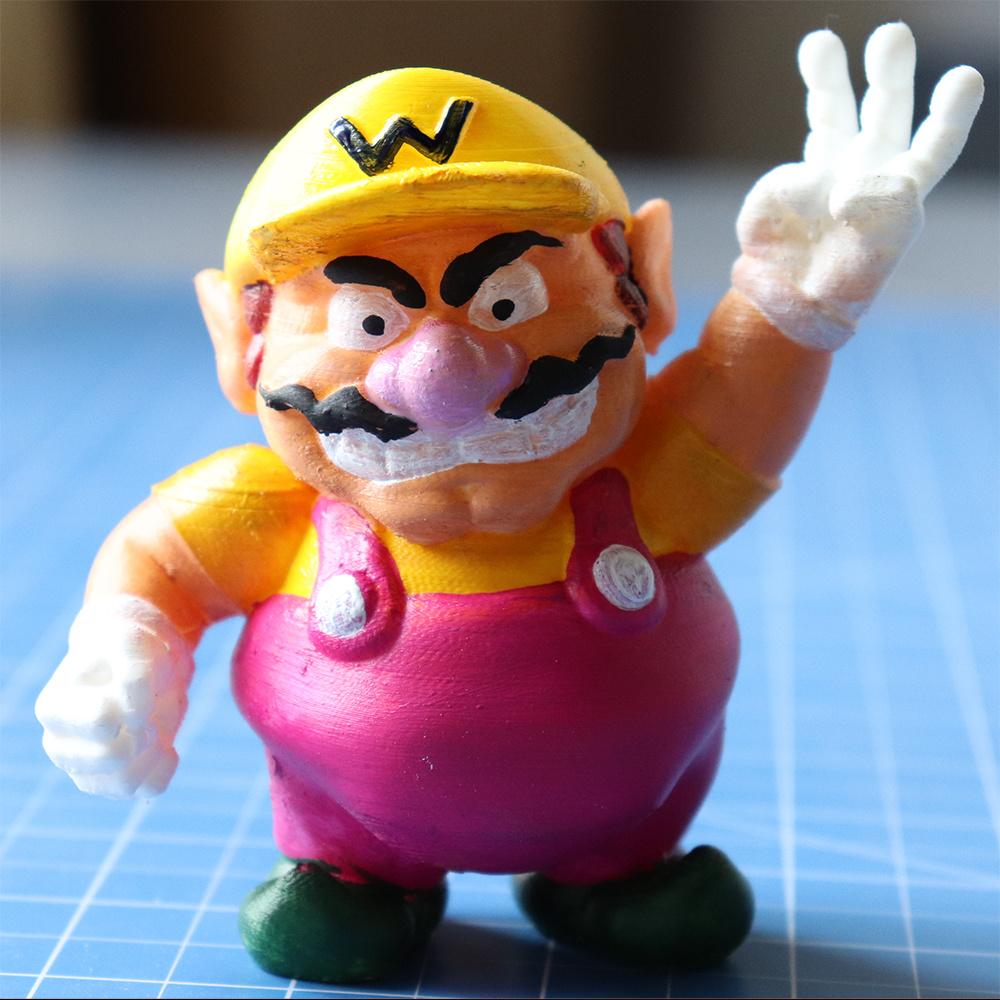 Wario from Nintendo Games 3d model