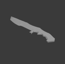 Huntsman knife CSGO 3d model