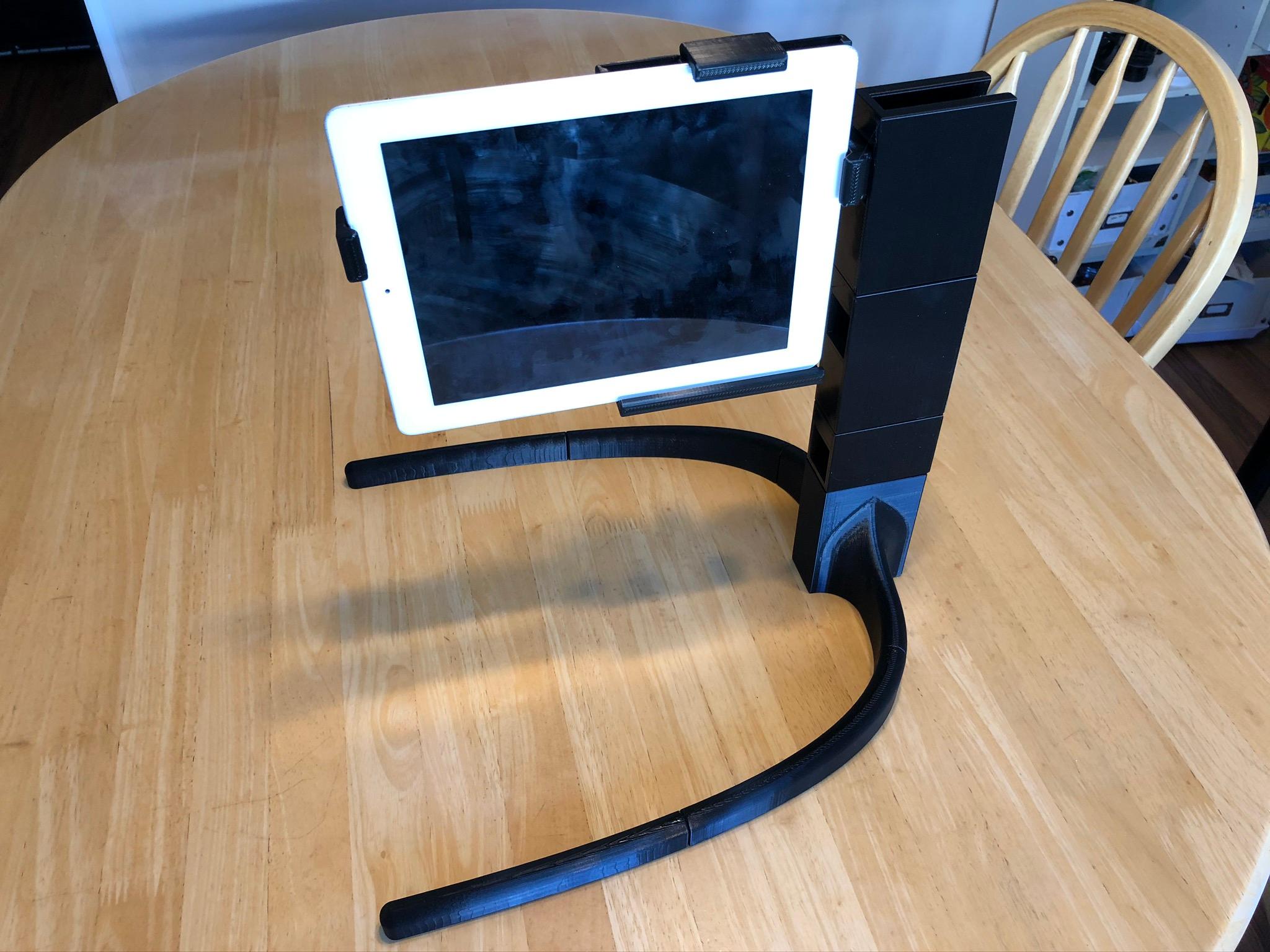 Modular Holder for Phone or Tablet Document Camera 3d model