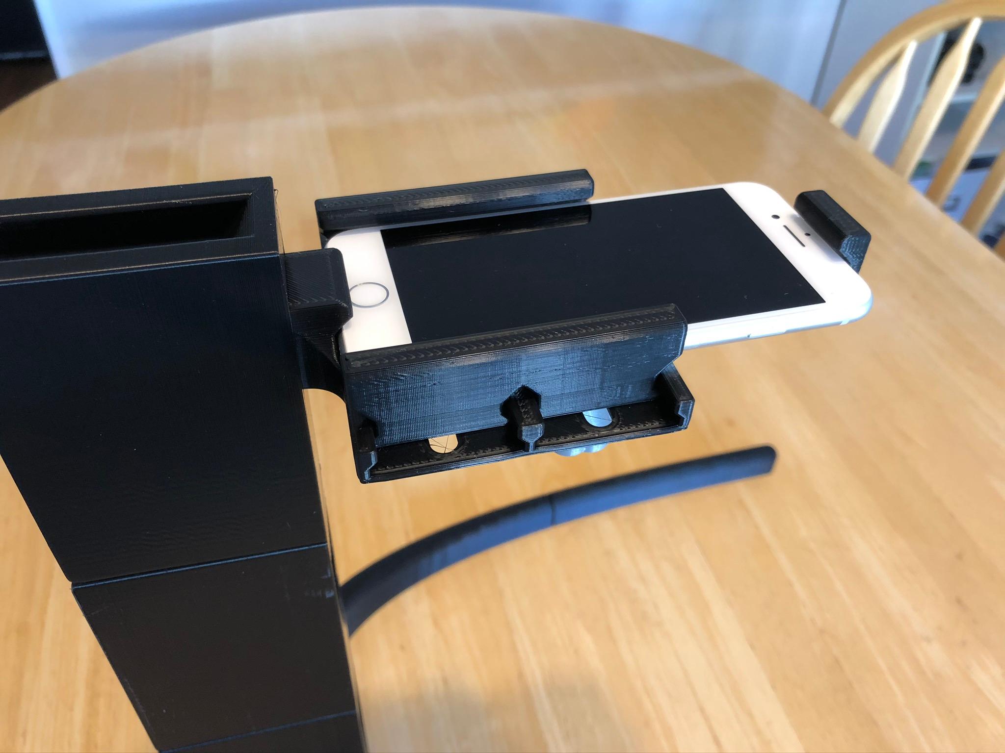 Modular Holder for Phone or Tablet Document Camera 3d model