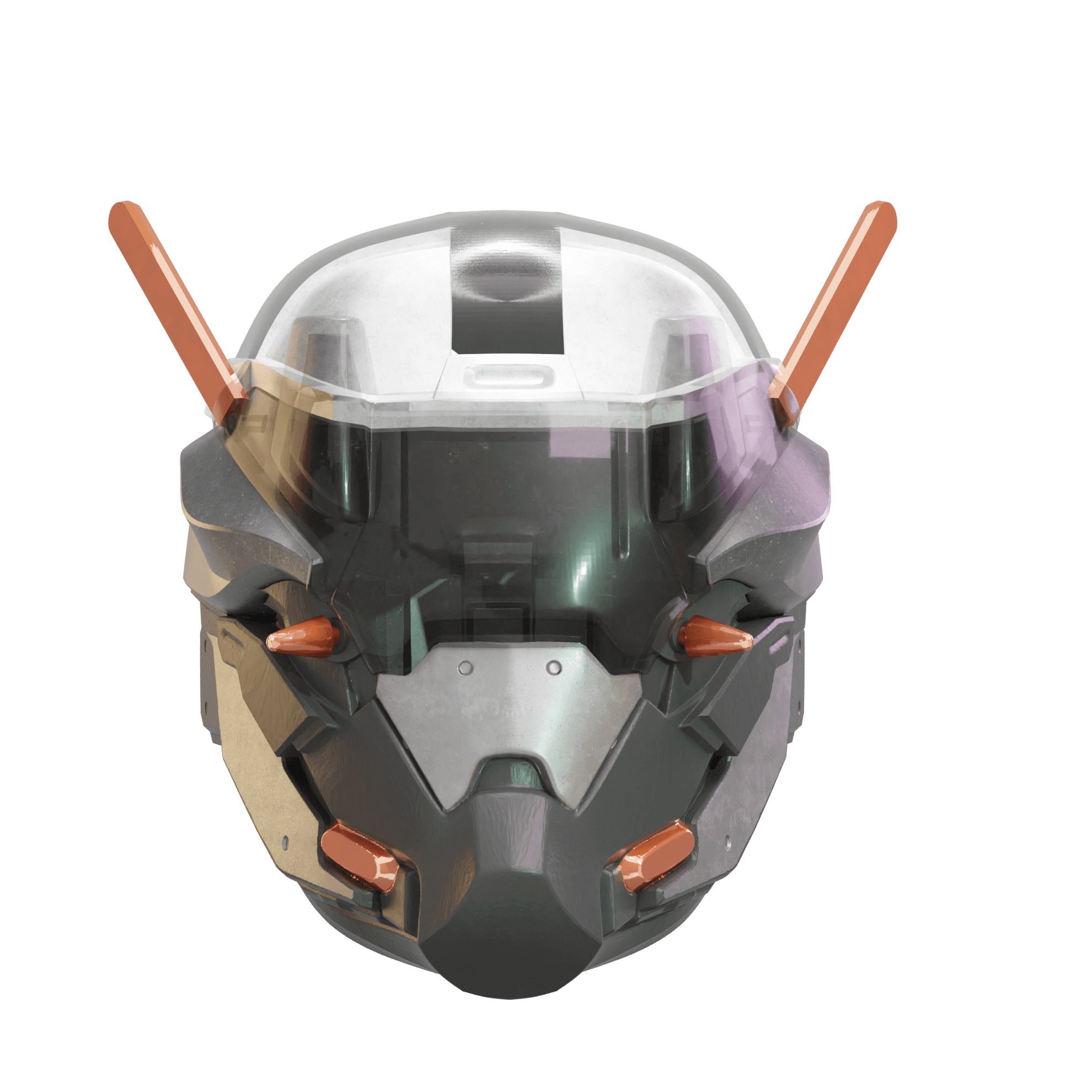 Helldivers 2 Drone Master Helmet 3d model