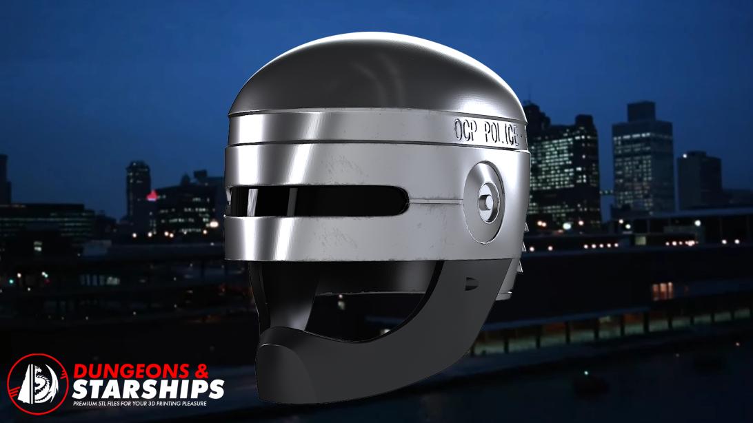 Robocop Helmet - Robocop 1987 3d model