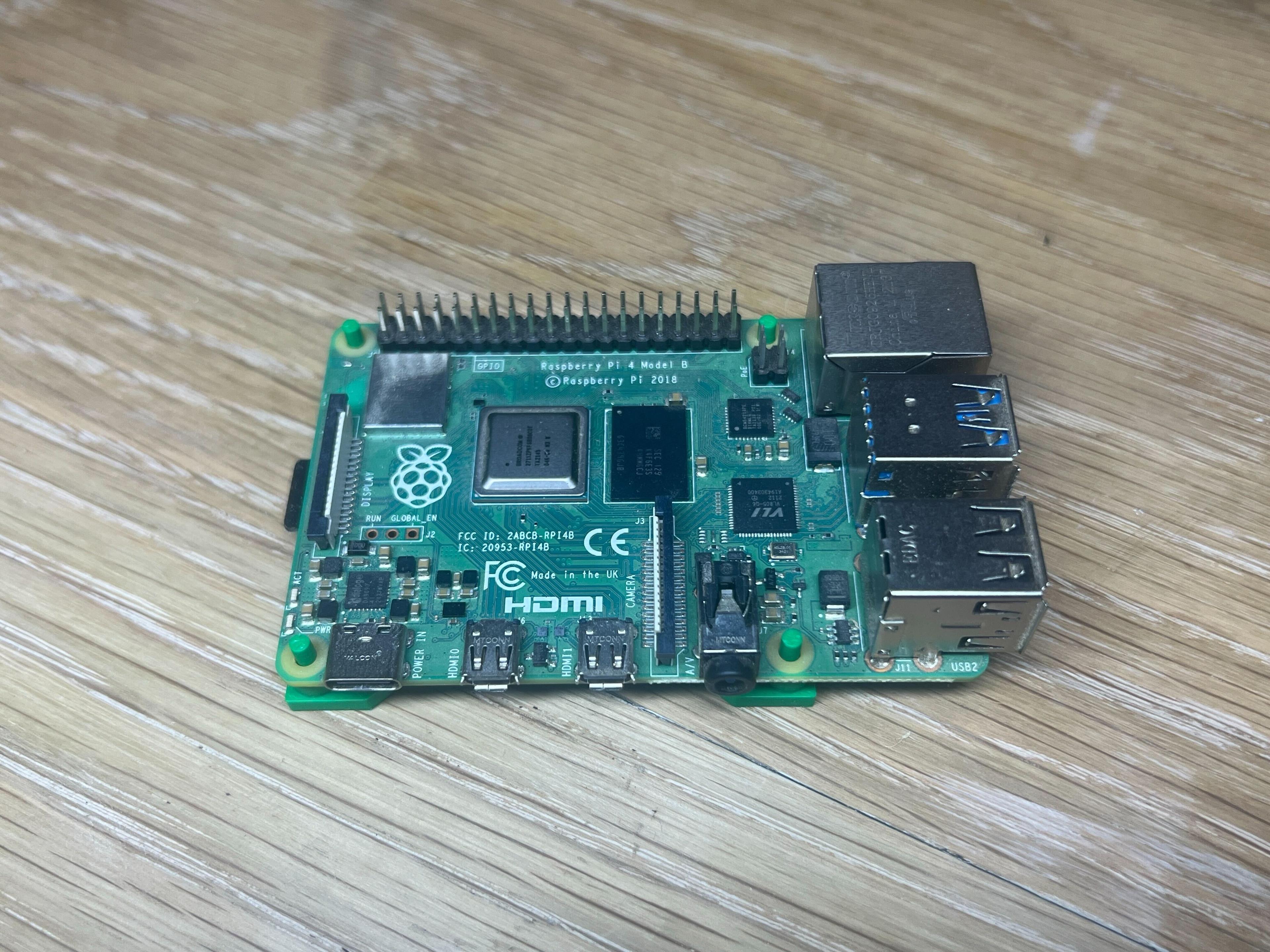 Basic Mount for Rasperry Pi 4  3d model