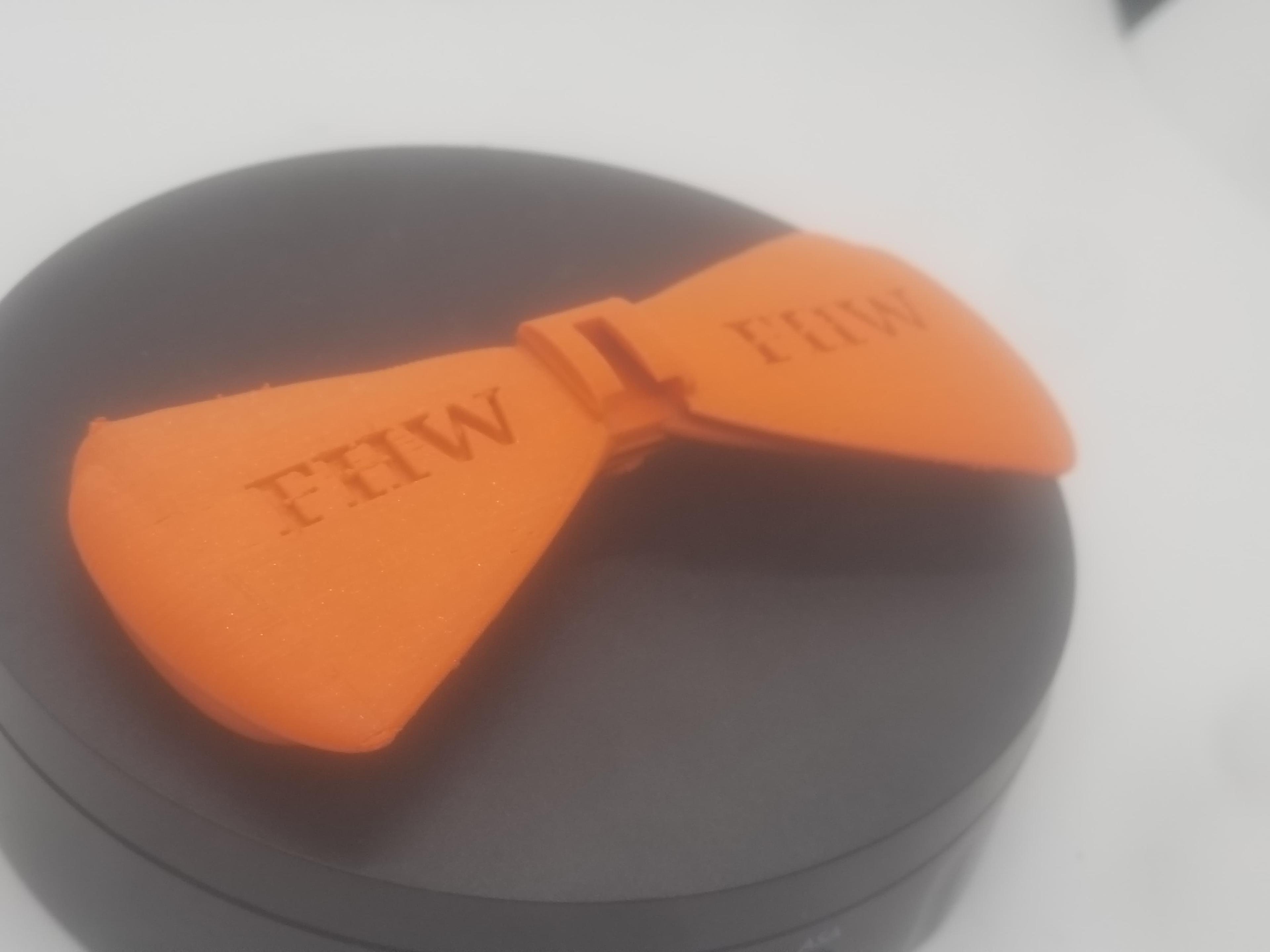 FHW: Bowtie bent v1. 3 spring 3d model