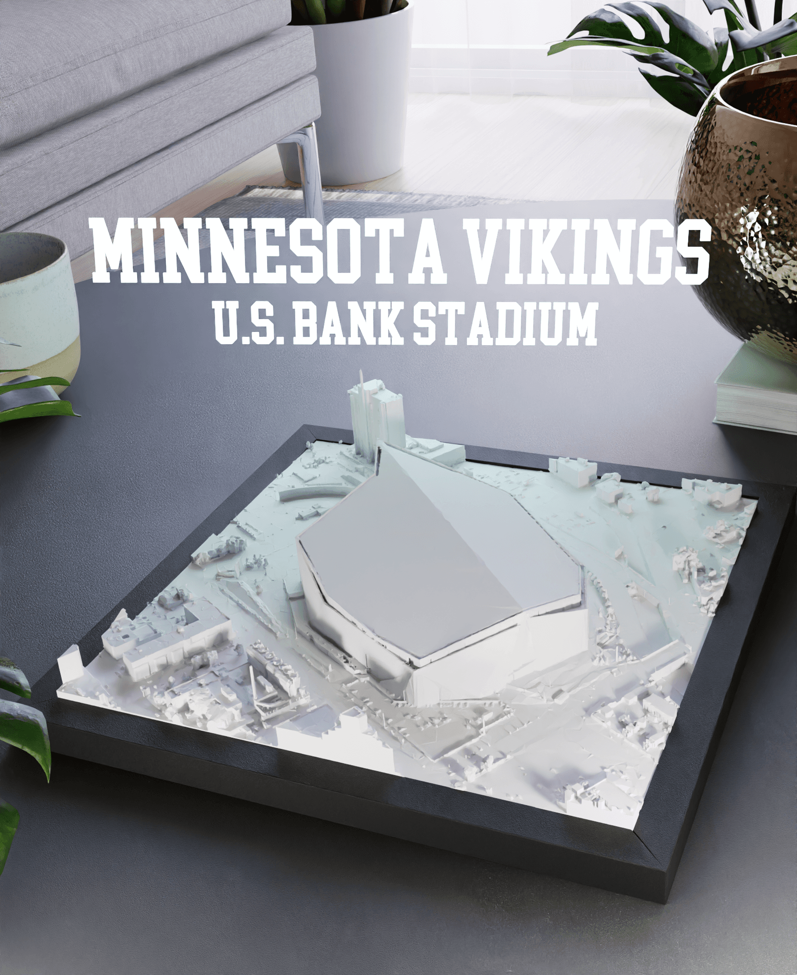 Minnesota Vikings - U.S. Bank Stadium 3d model