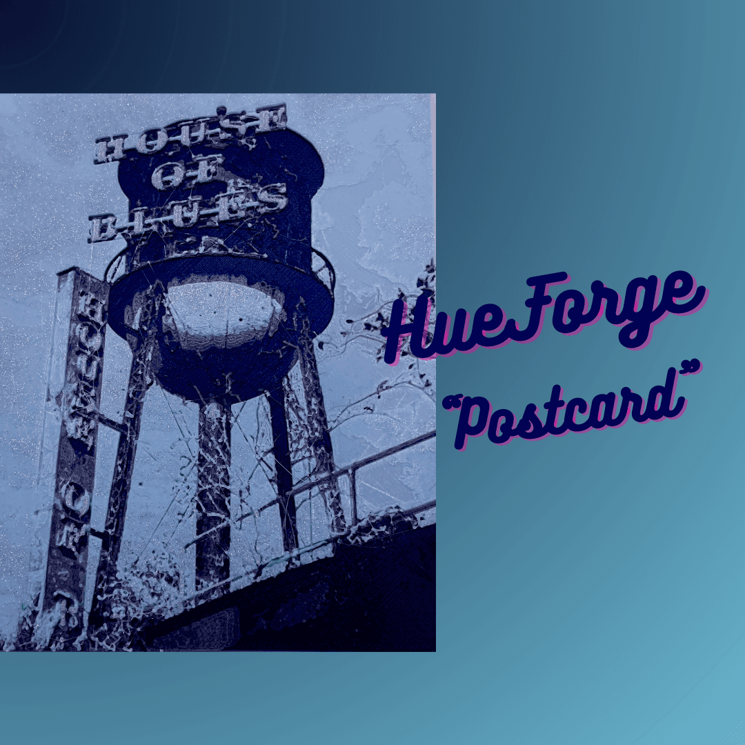 House of Blues Orlando Water Tower  (Disney Springs) Hueforge 3d model