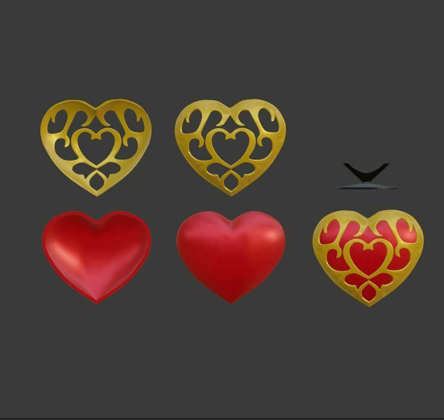 ZELDA HEART CONTAINER 3d model