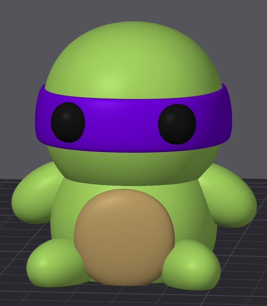 Teenage Mutant Ninja Turtles Multi Colored 3d model