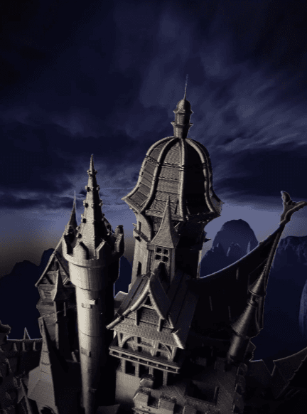 Vampire Castle 3d model