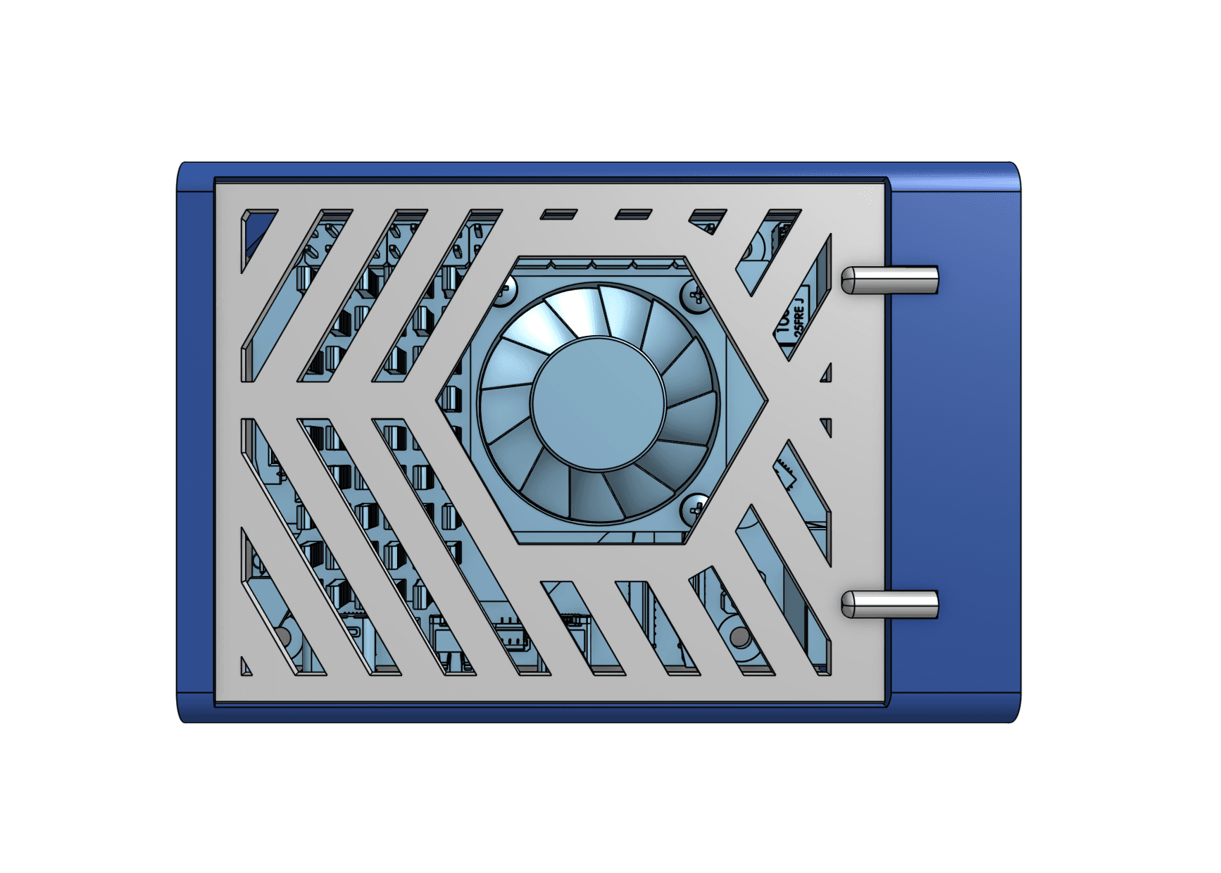 Raspberry Pi 5 Case 3d model