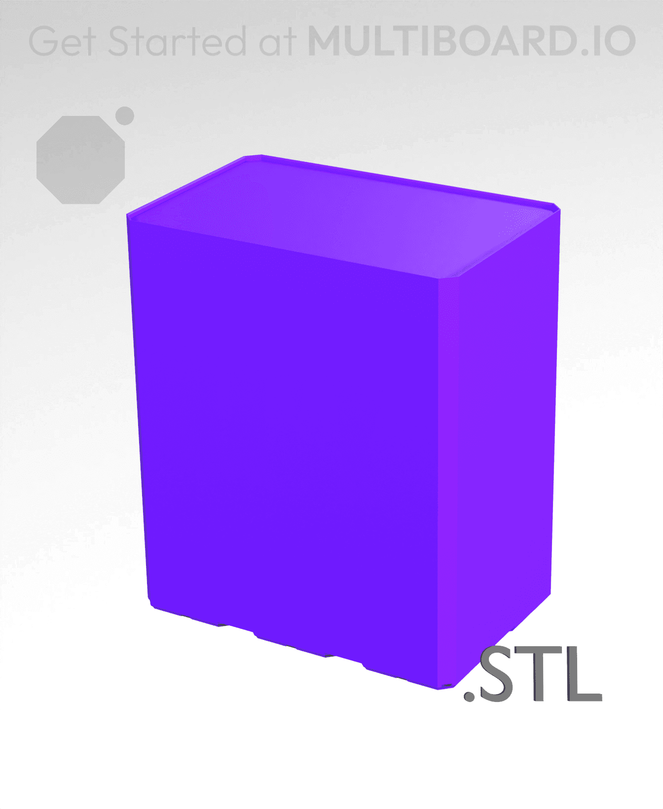 3x2x3·5 - Multibin Insert - STL Remixing File 3d model