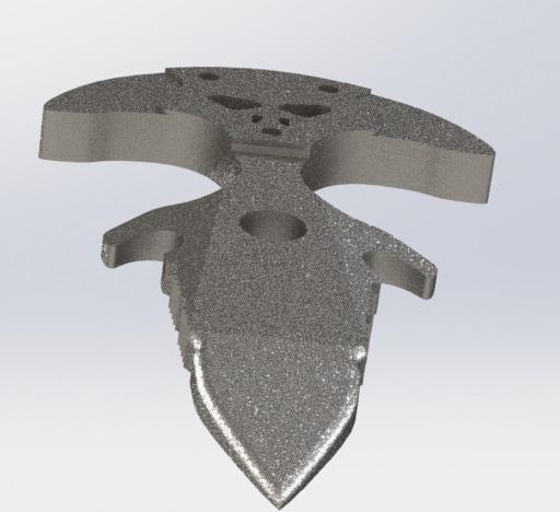 Push dagger 3d model