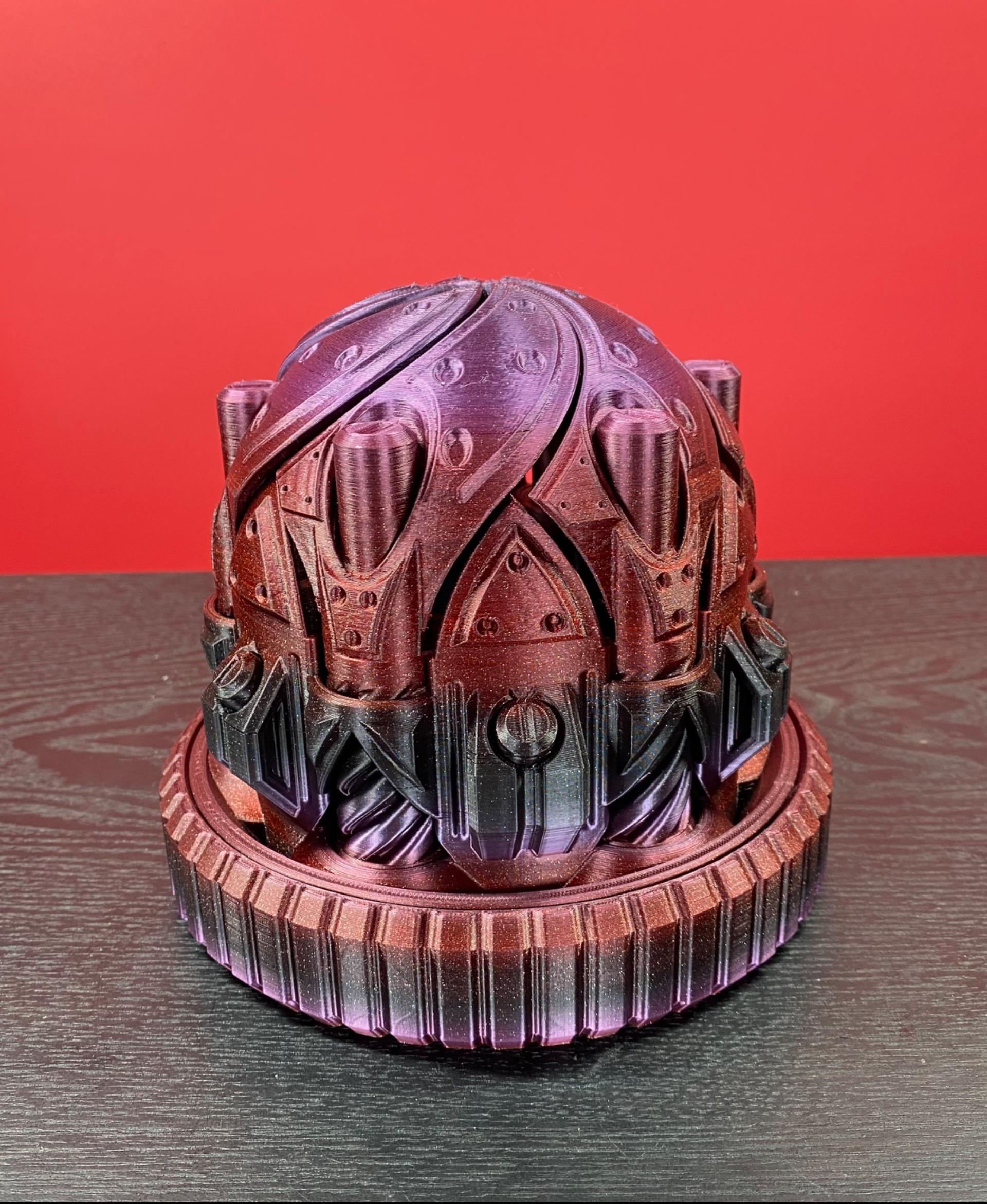 Print In Place Cyberpunk Capsules  3d model