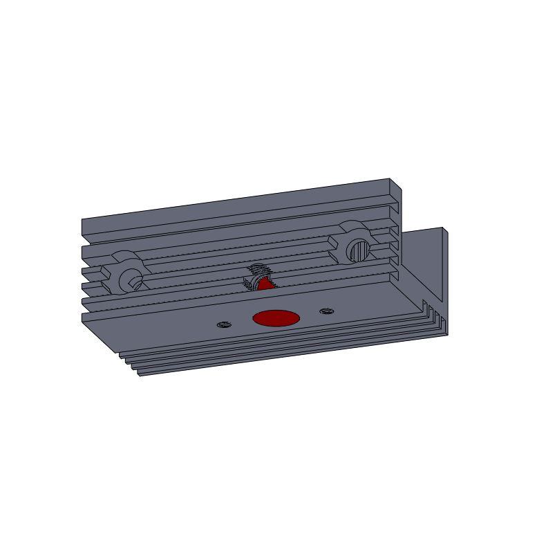 Counter plastic Sprite Heat Sink.STL 3d model