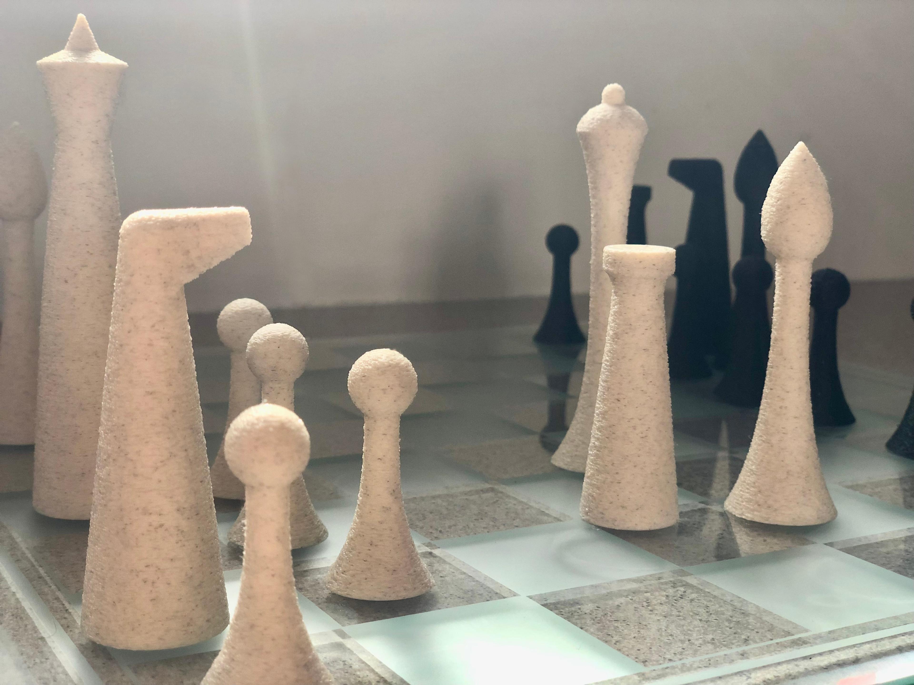 Herman Ohme's Chess Set 3d model