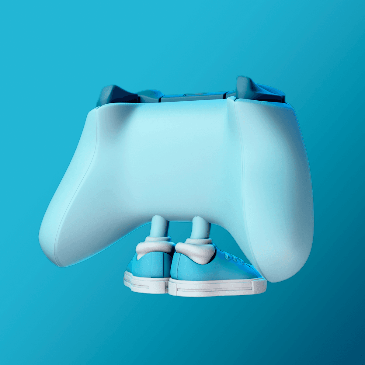 "Boxy" the Xbox Controller 3d model