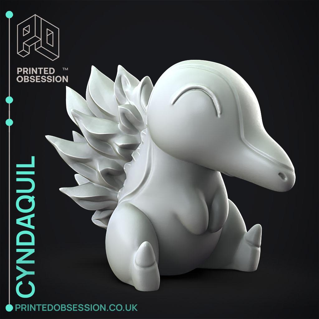 Cyndaquil - Pokemon - Fan Art 3d model