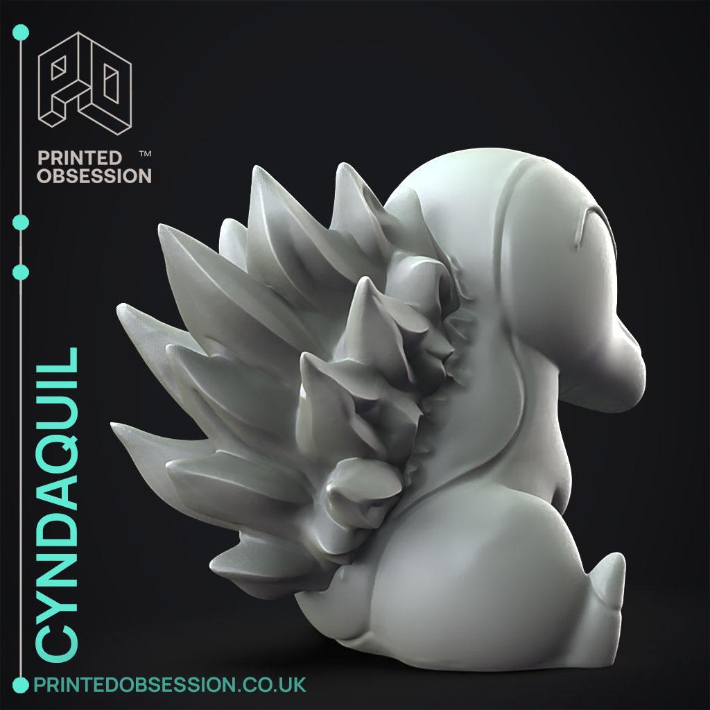 Cyndaquil - Pokemon - Fan Art 3d model