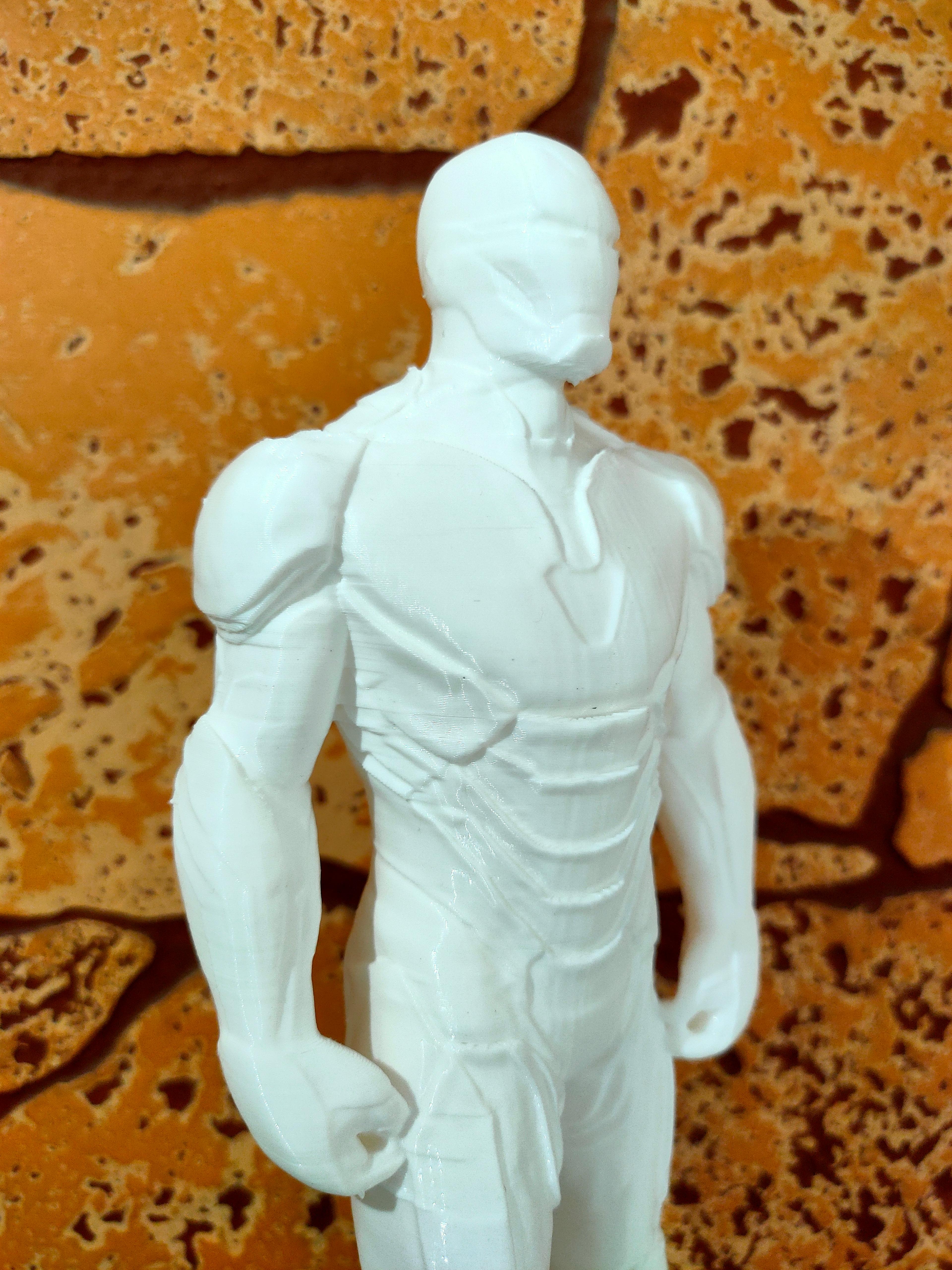 Ironman 3D Print (Support Free) 3d model