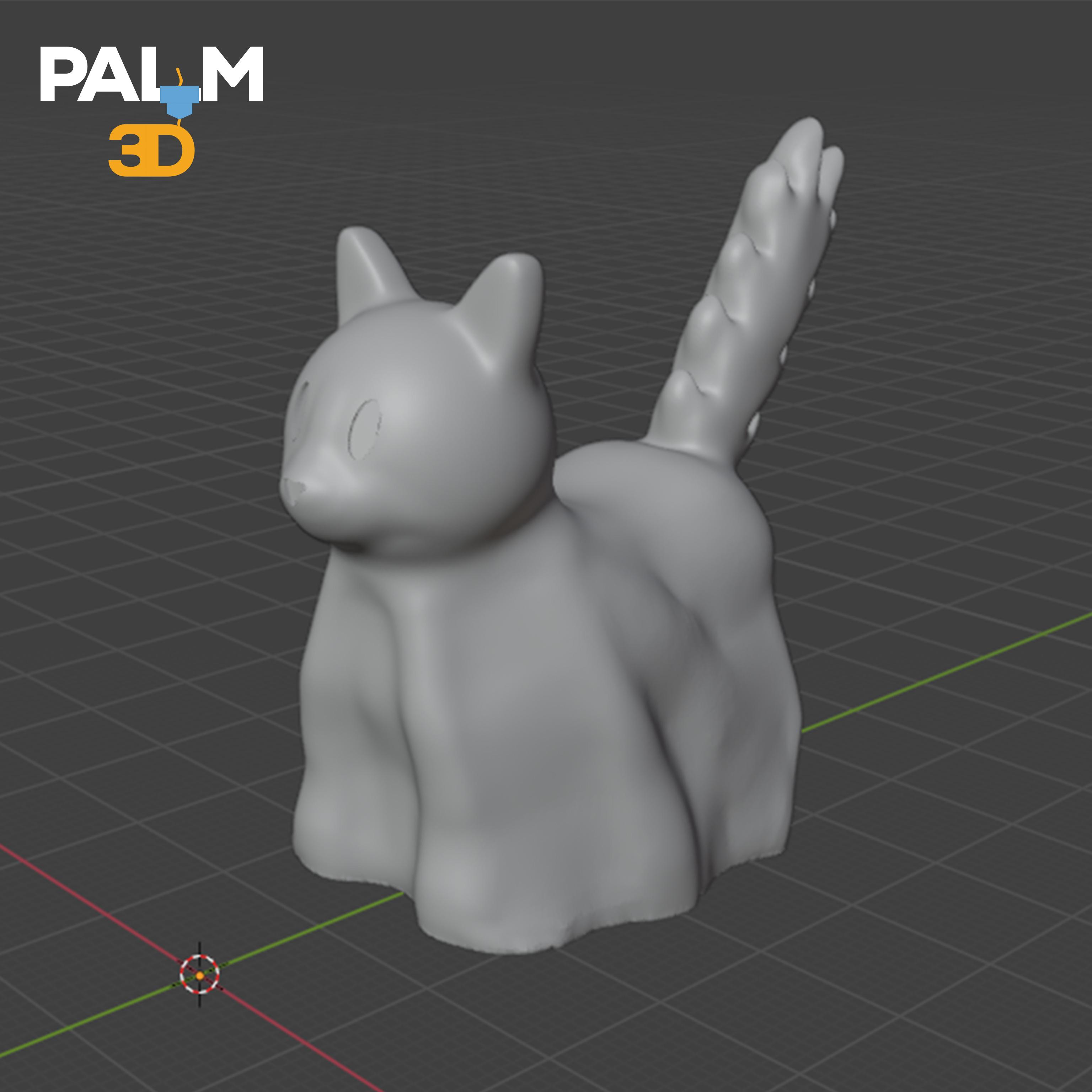 Boo Kitty: The Spooky Halloween Cat 3d model