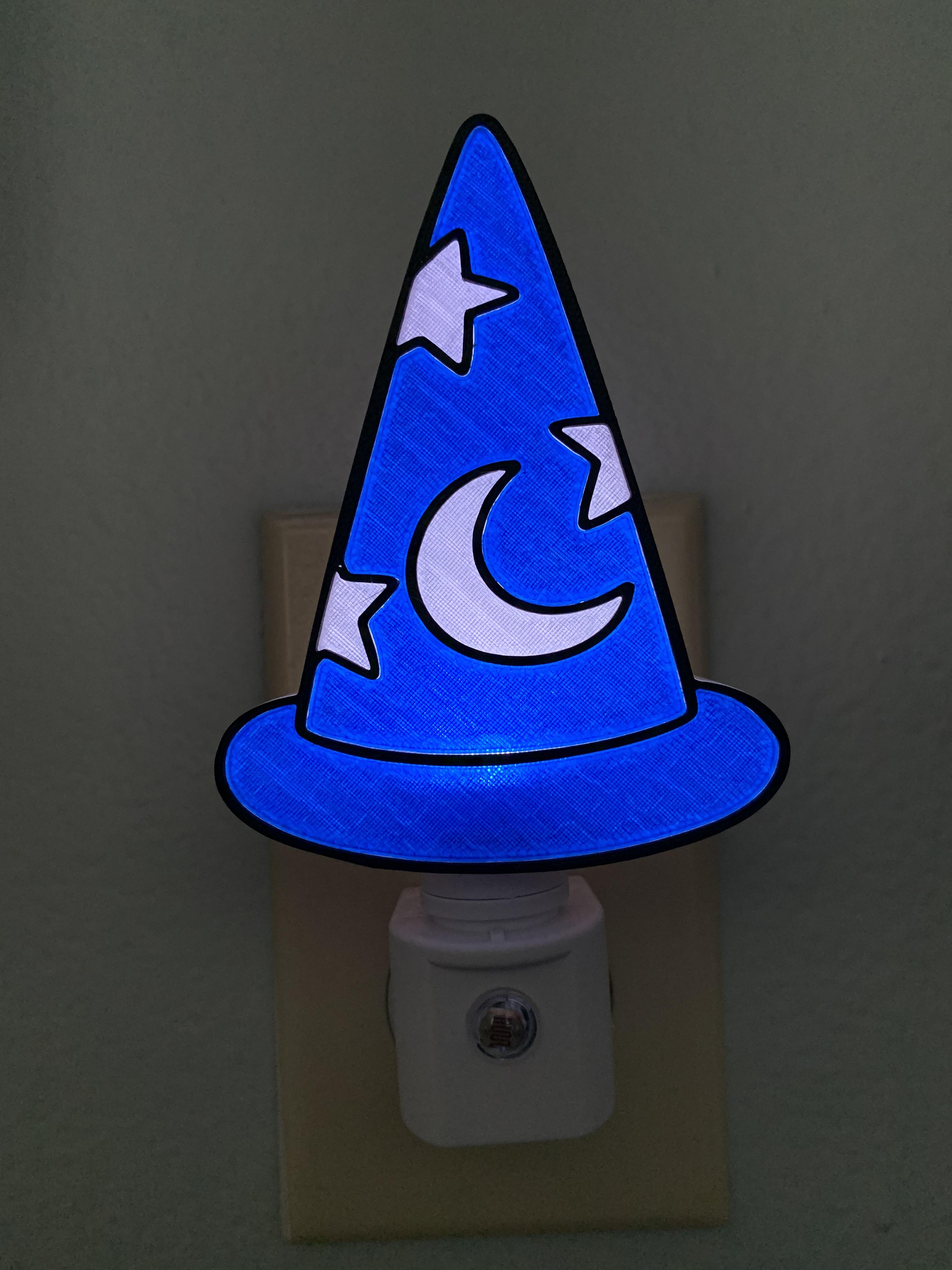 Sorcerers Hat Night Light 3d model