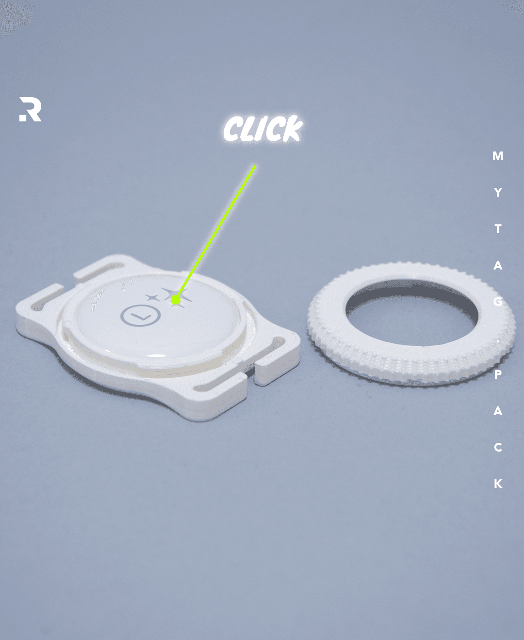 MyTagPack - AirTag Holder *by RNDM3D* 3d model