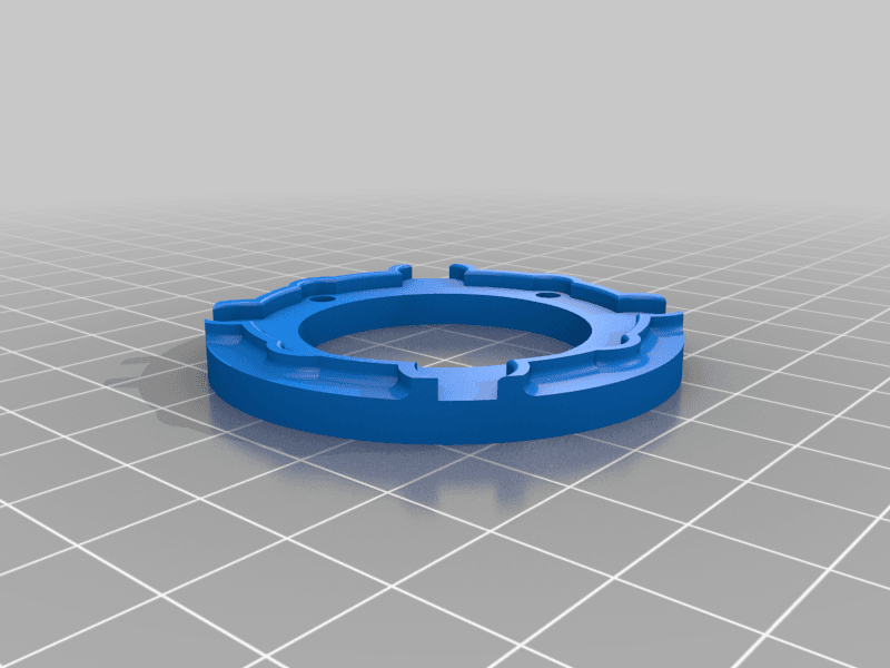 Bosch flange bearing 3d model