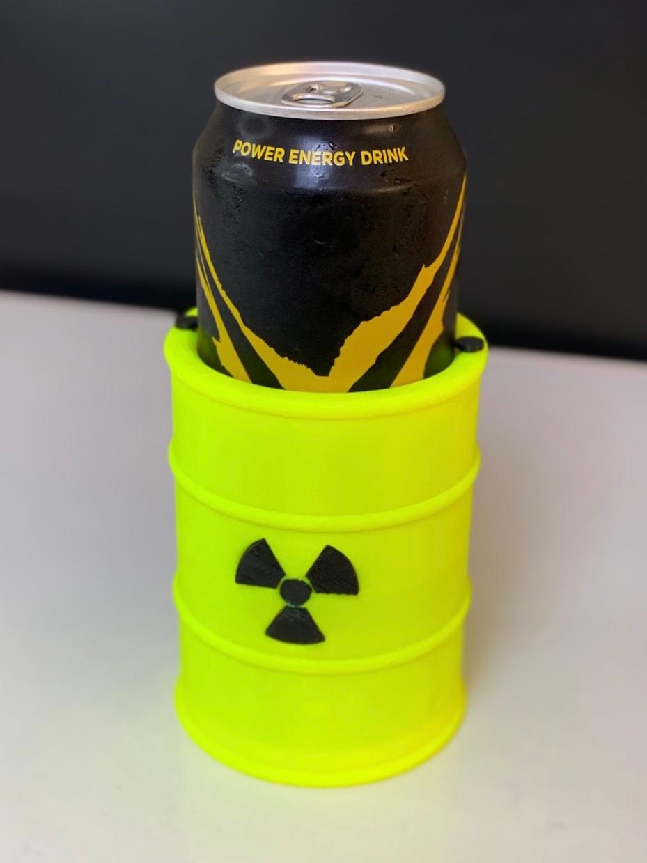 nuclear barrel can cooler 3d model