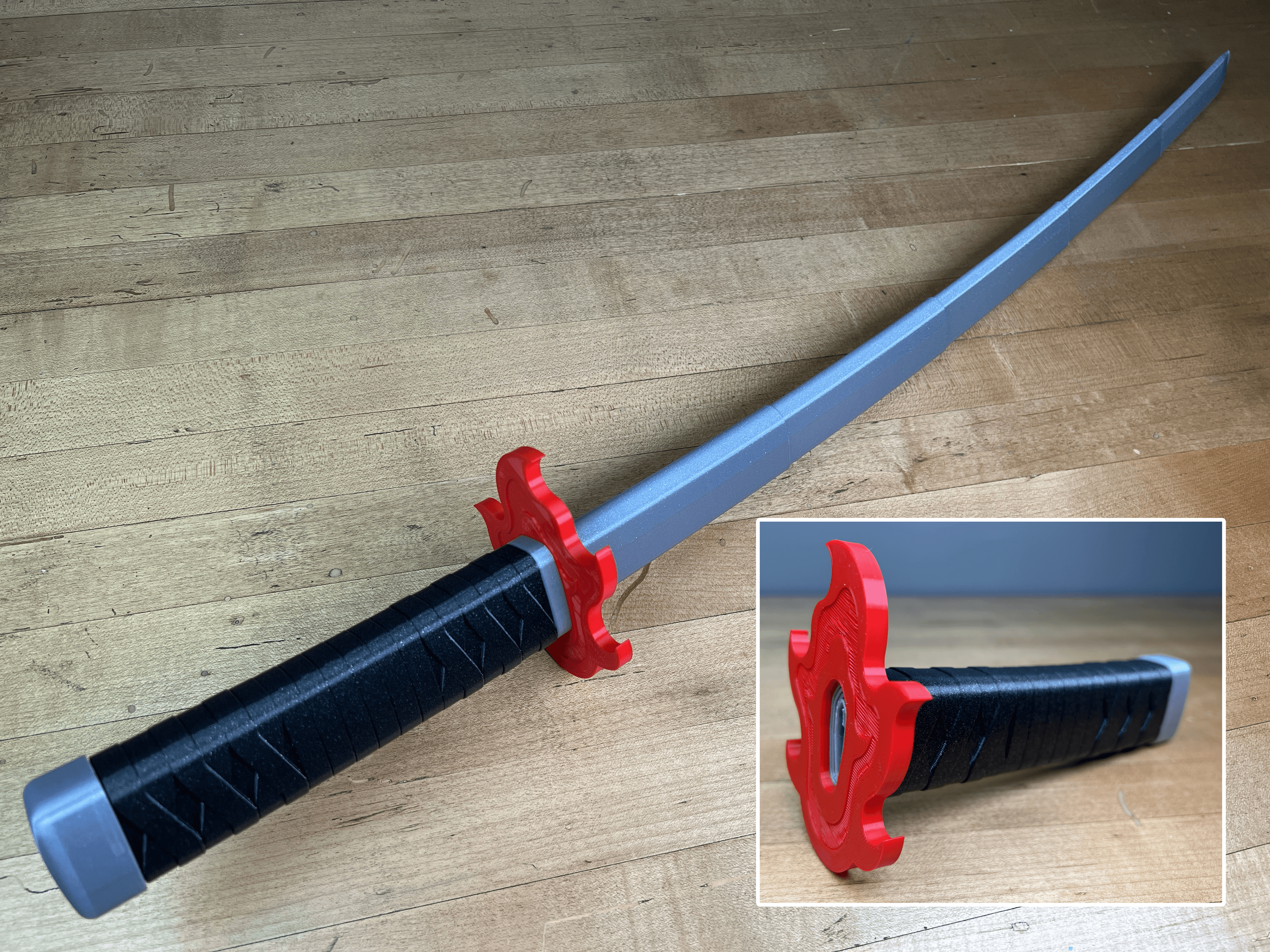 Tanjiro's Collapsing Katana 3d model