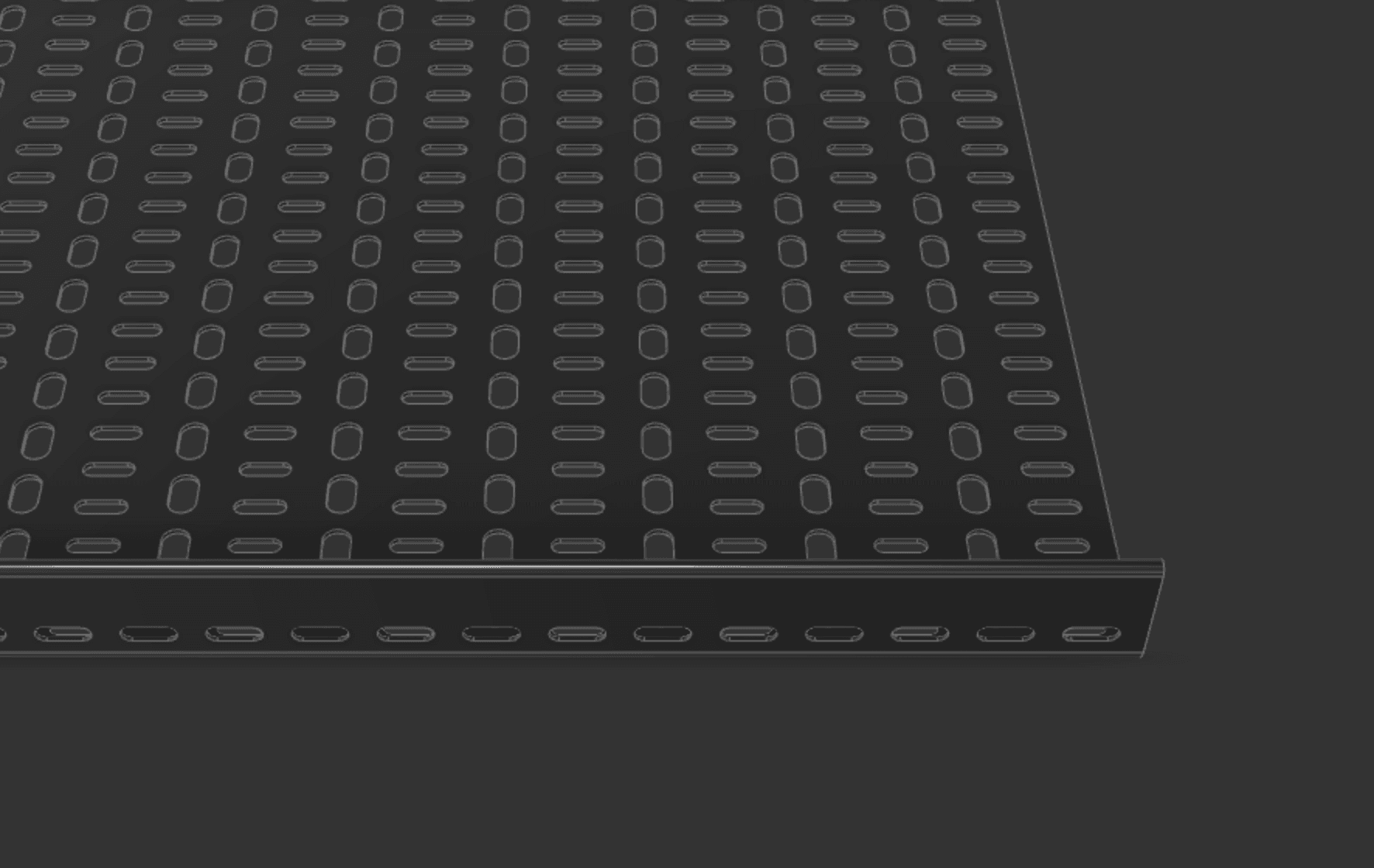 Cable Tray 450mm x 3000mm TYPE1 3d model